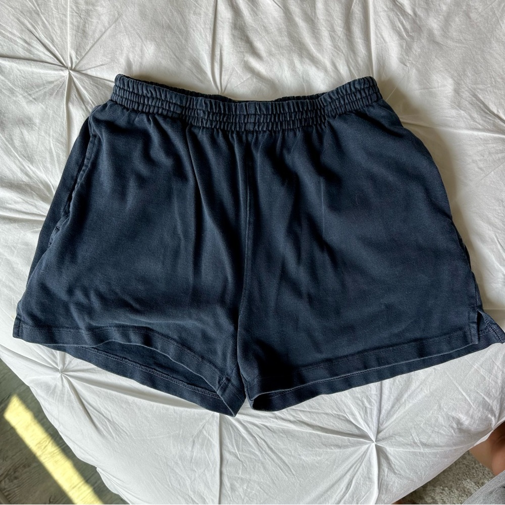 Brandy Melville John Galt Blue Rosa Sweat Shorts